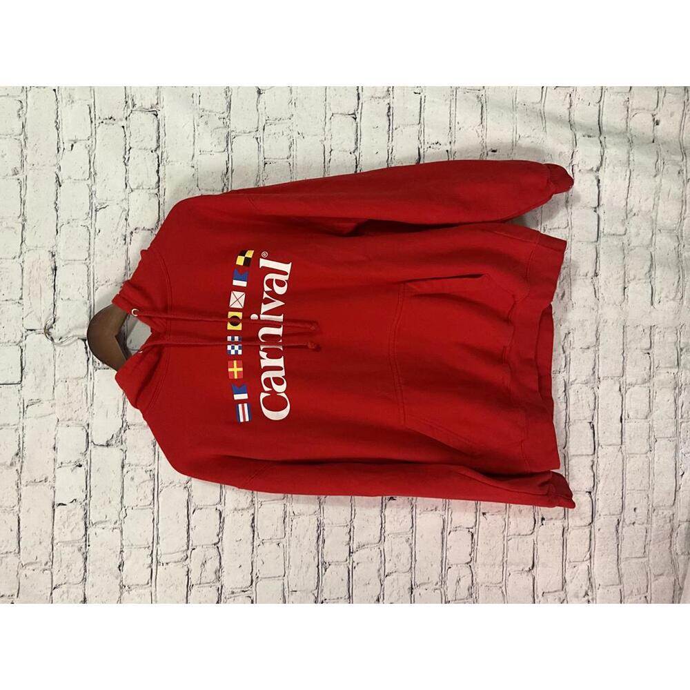 Red‎ Carnival Graphic Hoodie